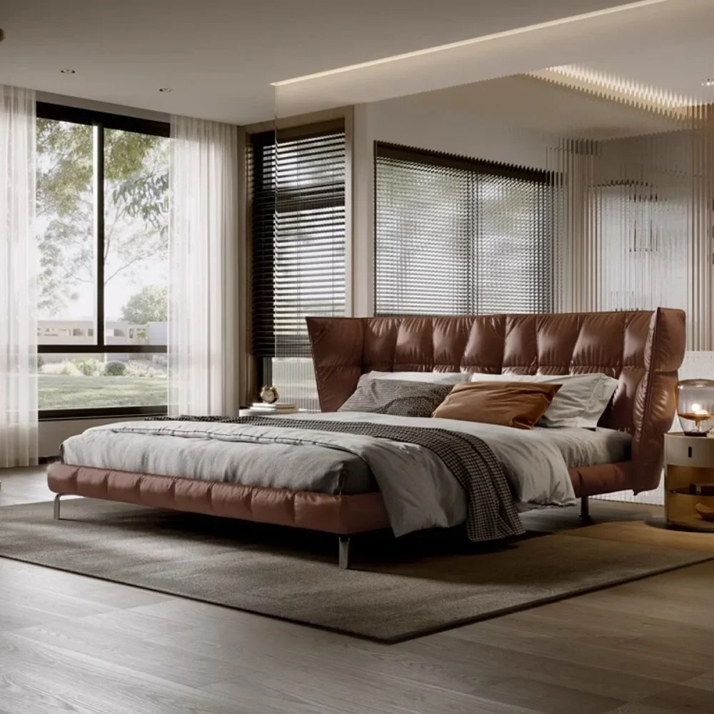 Residential Leather Headboard