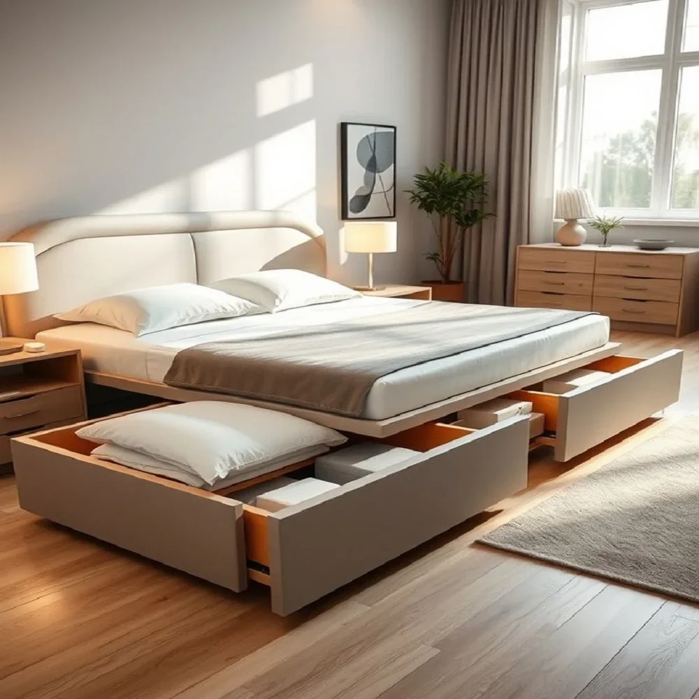 Storage Beds for Residential